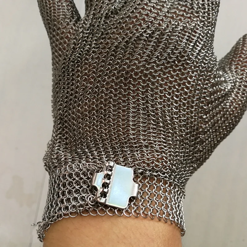 Factory Offered Stainless Steel Safety Ring Mesh Gloves