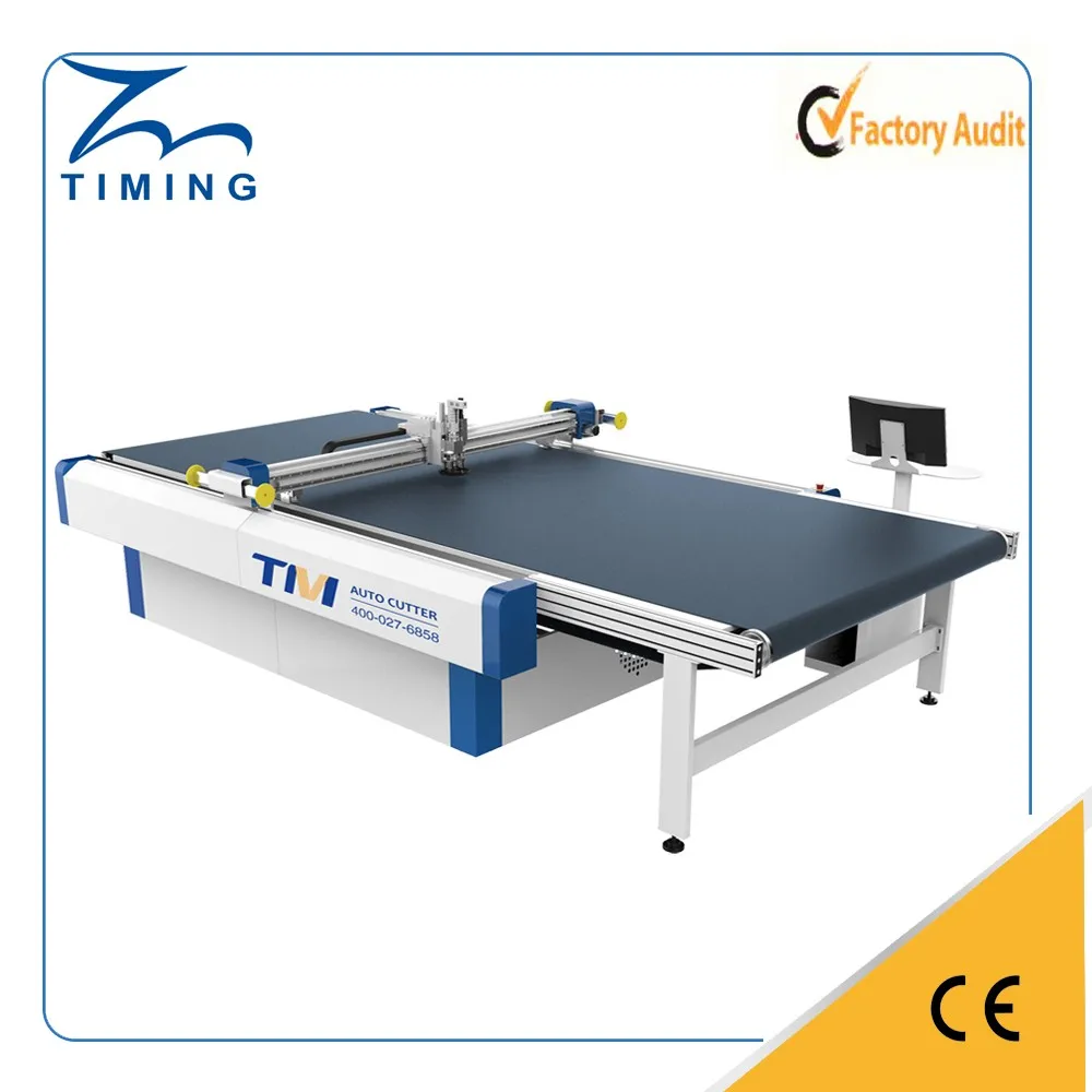 High Efficiency CNC fabric cloth single ply textile cutter