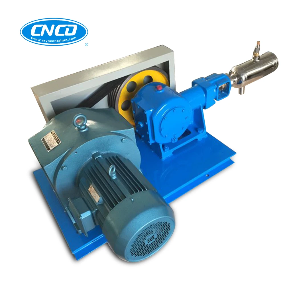 Gas Cylinder Fueling Station Liquid Argon Cryogenic Filling Pump