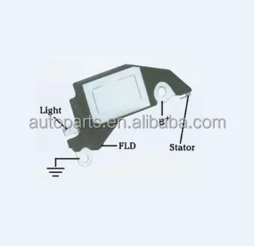 
 Запчасти для генератора переменного тока-Регулятор-замена delco 1116432  