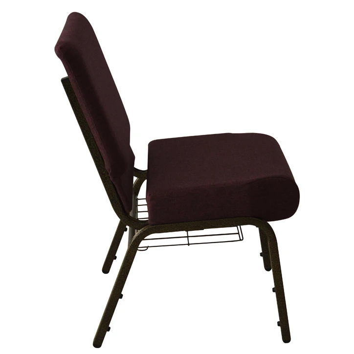 Wholesale Used Padded Church Chairs Sanctuary Chair for Church Metal Steel Unique Classic Antique Church Chairs Modern Iron