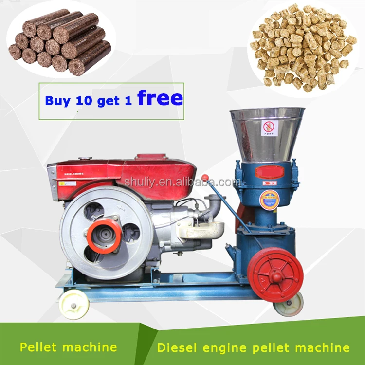 
flat die wood pellet mill/wood pellet making machine with CE 