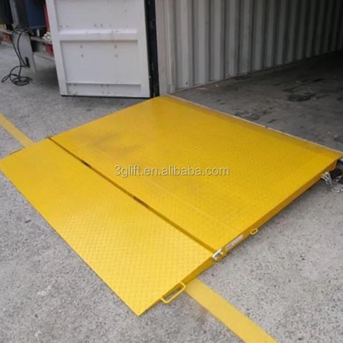 HRDS series container access ramp for forklift manufacturing in China for 6500kgs
