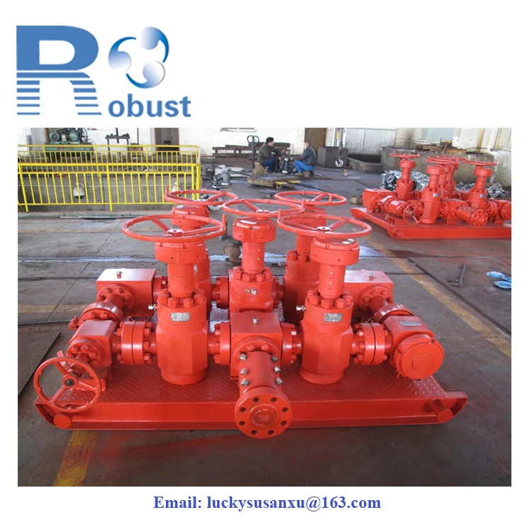 Factory price API choke manifold and kill manifold  for petroleum equipment