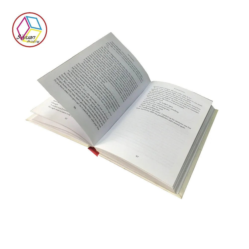 Wholesale custom hardcover book printing for books