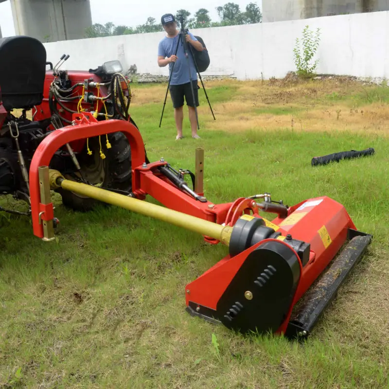 CE Approved Agricultural Hydraulic Tractor verge Flail Mower With Side Shift