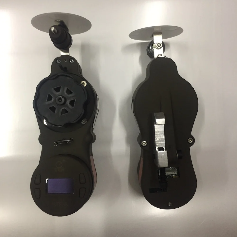 Tension control elastane yarn feeder for flat collar knitting machine spare parts