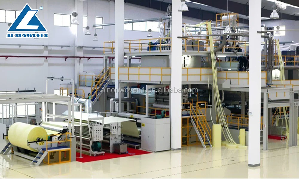 3.2m SMS Nonwoven Fabric Making Machine For Diapers Baby,Sanitary Towel