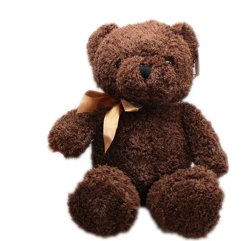 Cuddly feel 25cm sitting stuffed baby teddy bear wholesale for sale