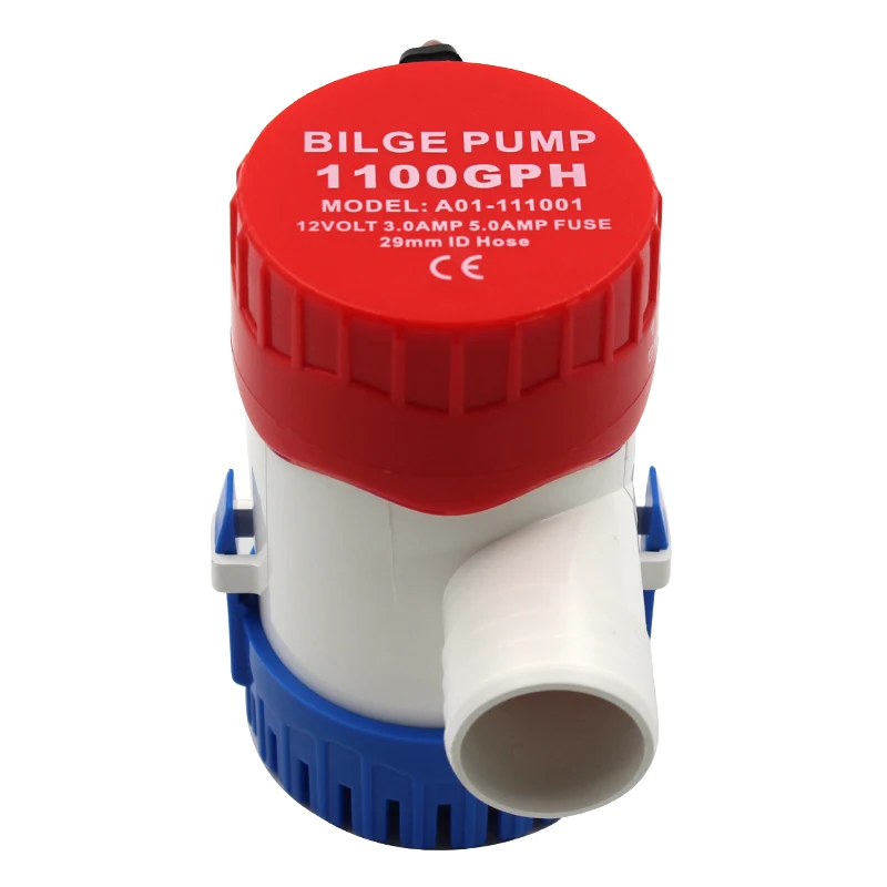 
12V/24V Submersible Bilge Pump 750/1100GPH For Marine Boat Caravan RV Round 