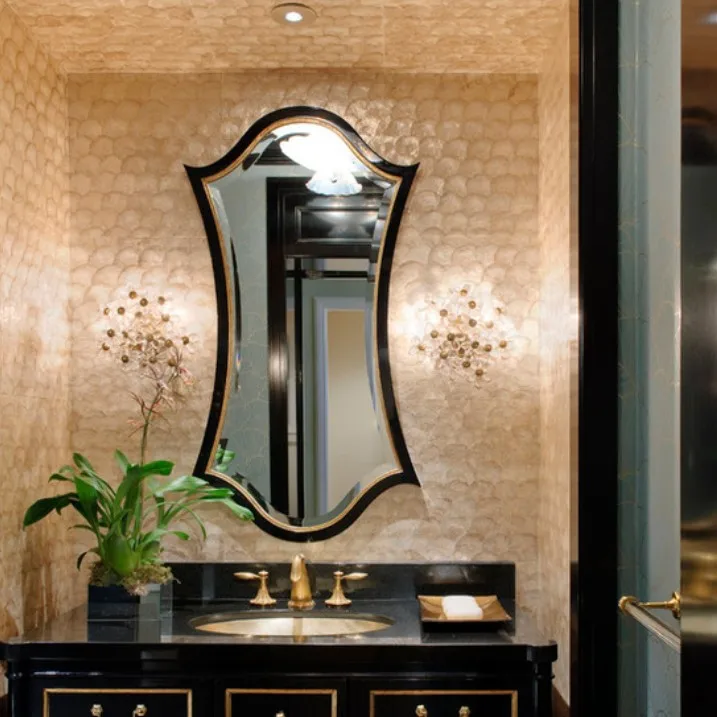 2018 лучшие обои из органических материалов capiz shell для украшения