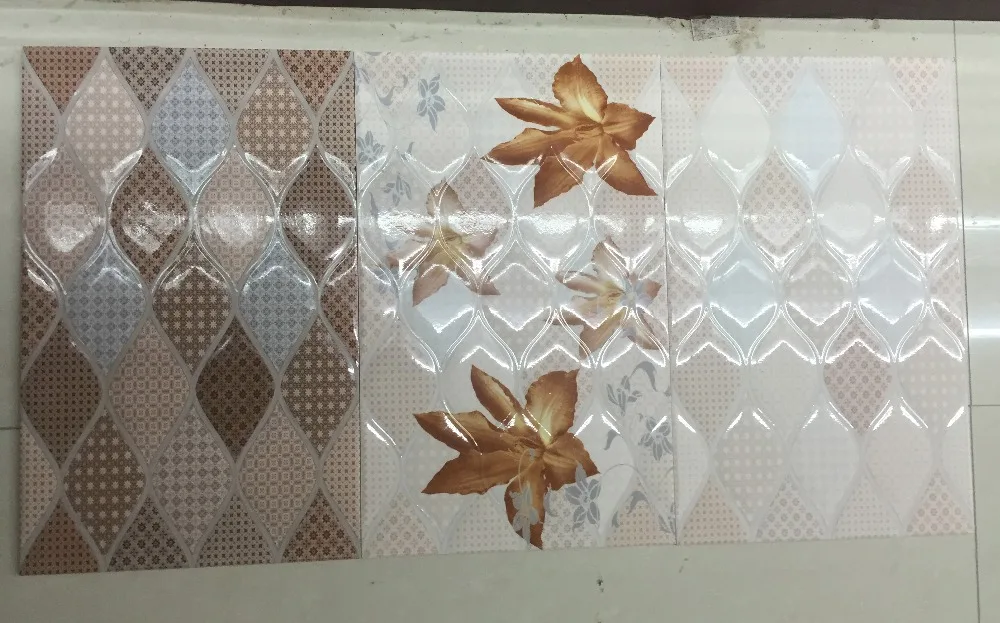 
3D wave wall tiles ceramic 20x30cm, kitchen wall tile sizes 