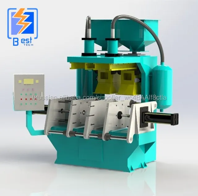 Предварительно покрытые песком core машина, Горизонтально холодная коробка/hot-Box оболочки ядра шутер
