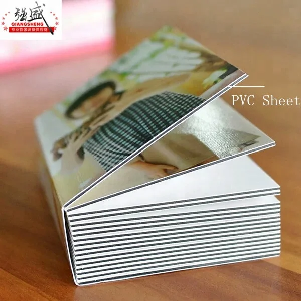 Cheap price india market photo album managing pvc sheet book binding machine