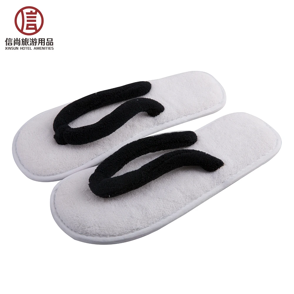 Flip flop wholesale hotel bathroom slippers