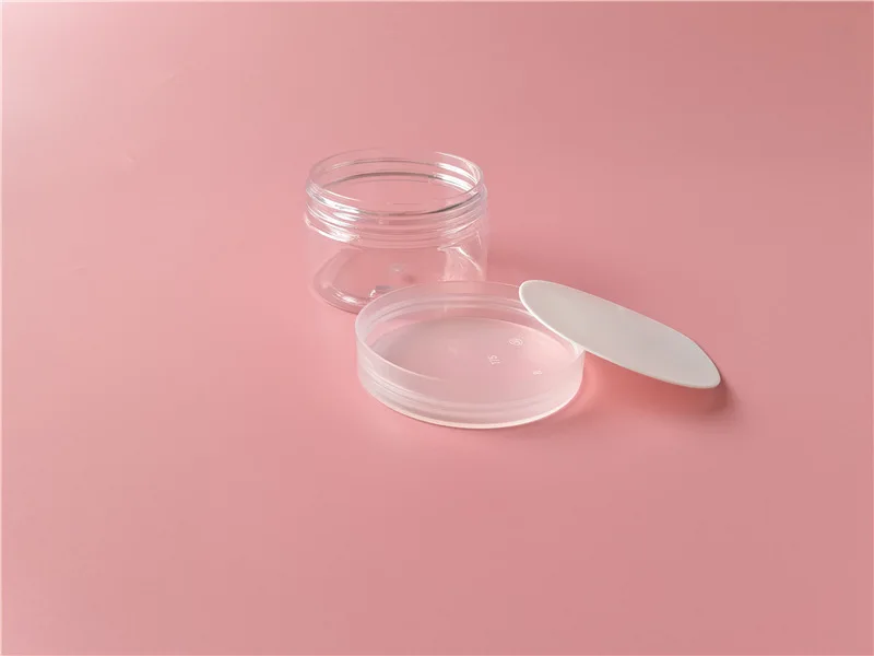 Контейнеры для хранения слайма 3,4 унции, прозрачные пустые пластиковые контейнеры с широким горлом и прозрачными крышками для слайма «сделай сам»