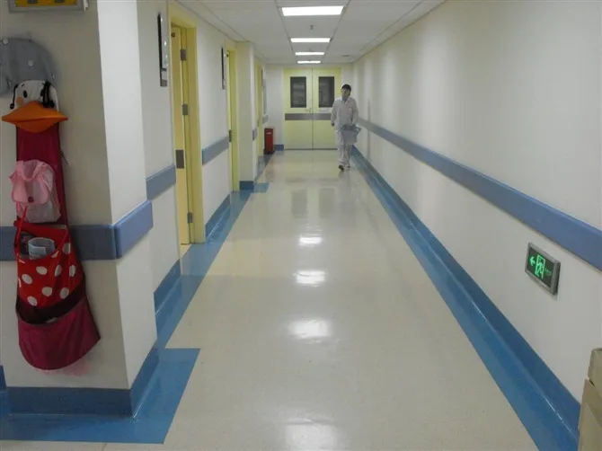 Hospital Homogeneous Various Color Choice Vinyl Floor Roll