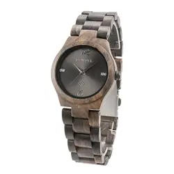 Hot selling wood watch  unisex high quality handmade wooden wrist watch with CE&ROSH&FSC certificates