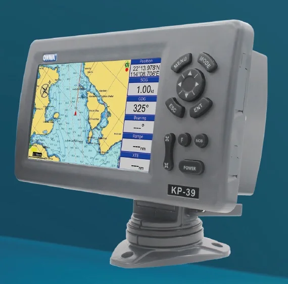 7 inch Color LCD display Marine GPS Chartplotter Support C-Map SD card