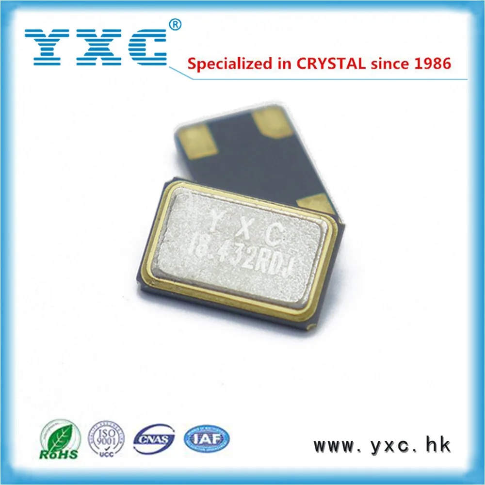 18.432 МГц 18pF lC осциллятор 5032 4Pin SMD + 20ppm кристалл часы 18.432 МГц YSX531SL что осциллятора