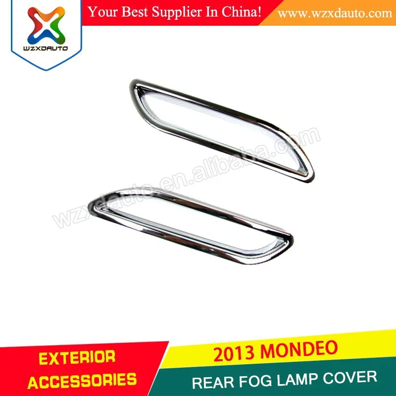 2013 задний противотуманный крышка лампы ABS хром автомобиль аксессуары