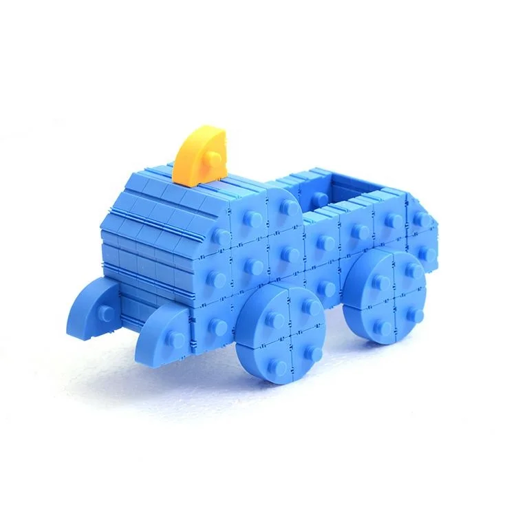 
Best seller OEM design children connecting cube intelligence building block plastic toy brick 
