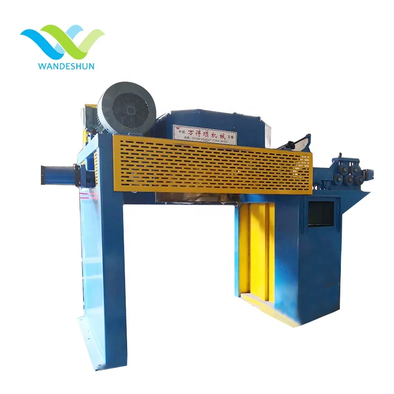 vertical single pass head capstan block wire drawing machine for high carbon wire