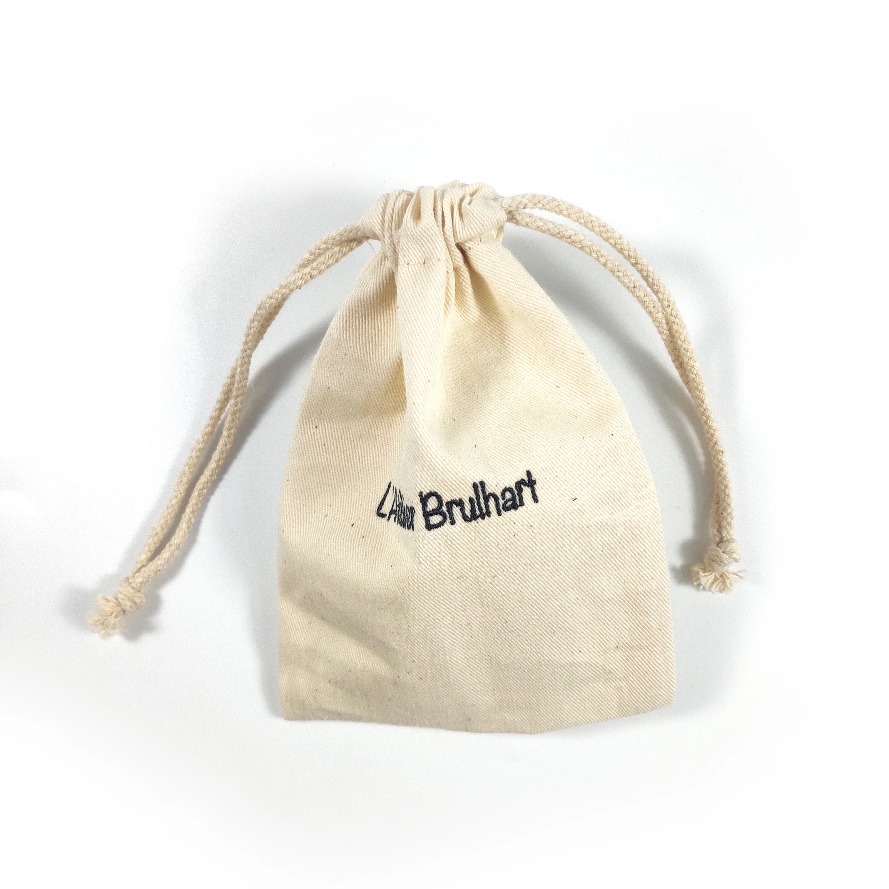 Manufacturer Custom Pouch Cotton Bag Jewellery Muslin Shoe Natural Color Dust Small Drawstring Cotton Linen Pouch