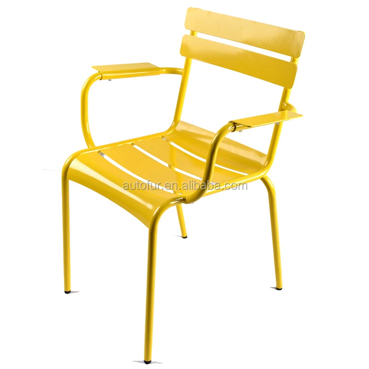 Armchair metal Luxembourg bistro chair