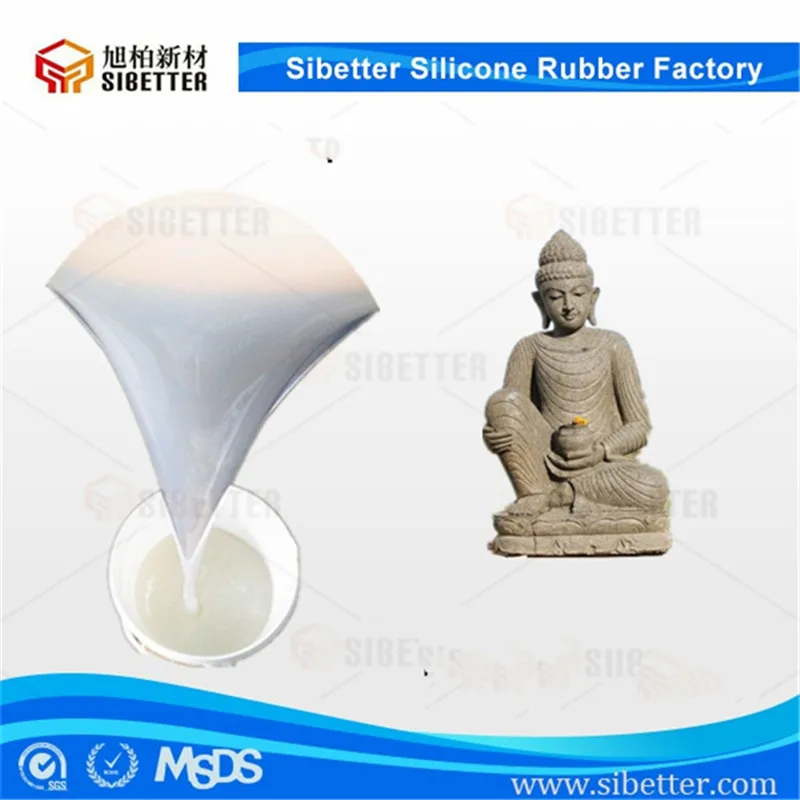 Литье под давлением двойной силикон для статуй Будды