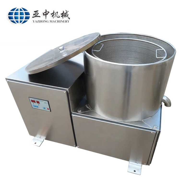 Мелкомасштабные картофельные чипсы Центробежная Машина для обезвоживания жареной пищи