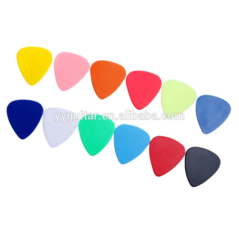 Hot Sale Custom Colorful Celluloid nylon delrin acoustic Guitar Pick
