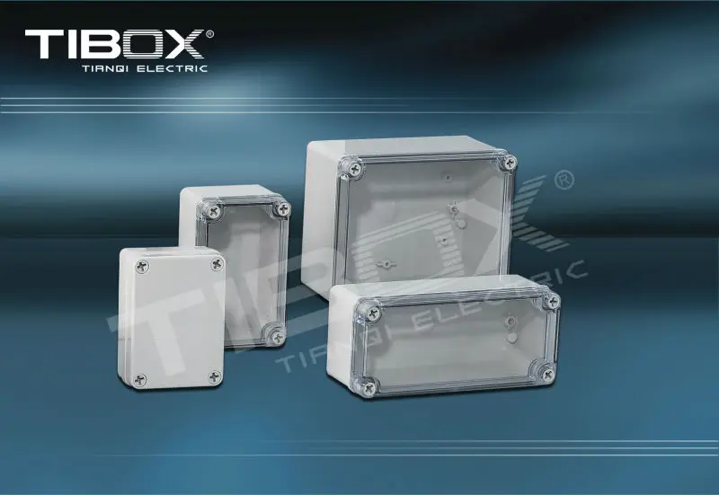 Plastic enclosure-switch box for electrical industry ABS material/TIBOX/CE/ROSH