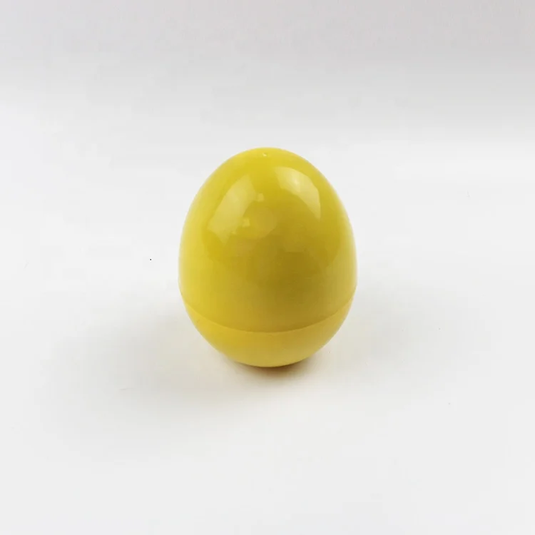 Empty Surprise Egg Toy Wholesale a Variety of Sizes and Shapes Plastic Unisex Injection Molding Yellow or Custom Color 3 Days