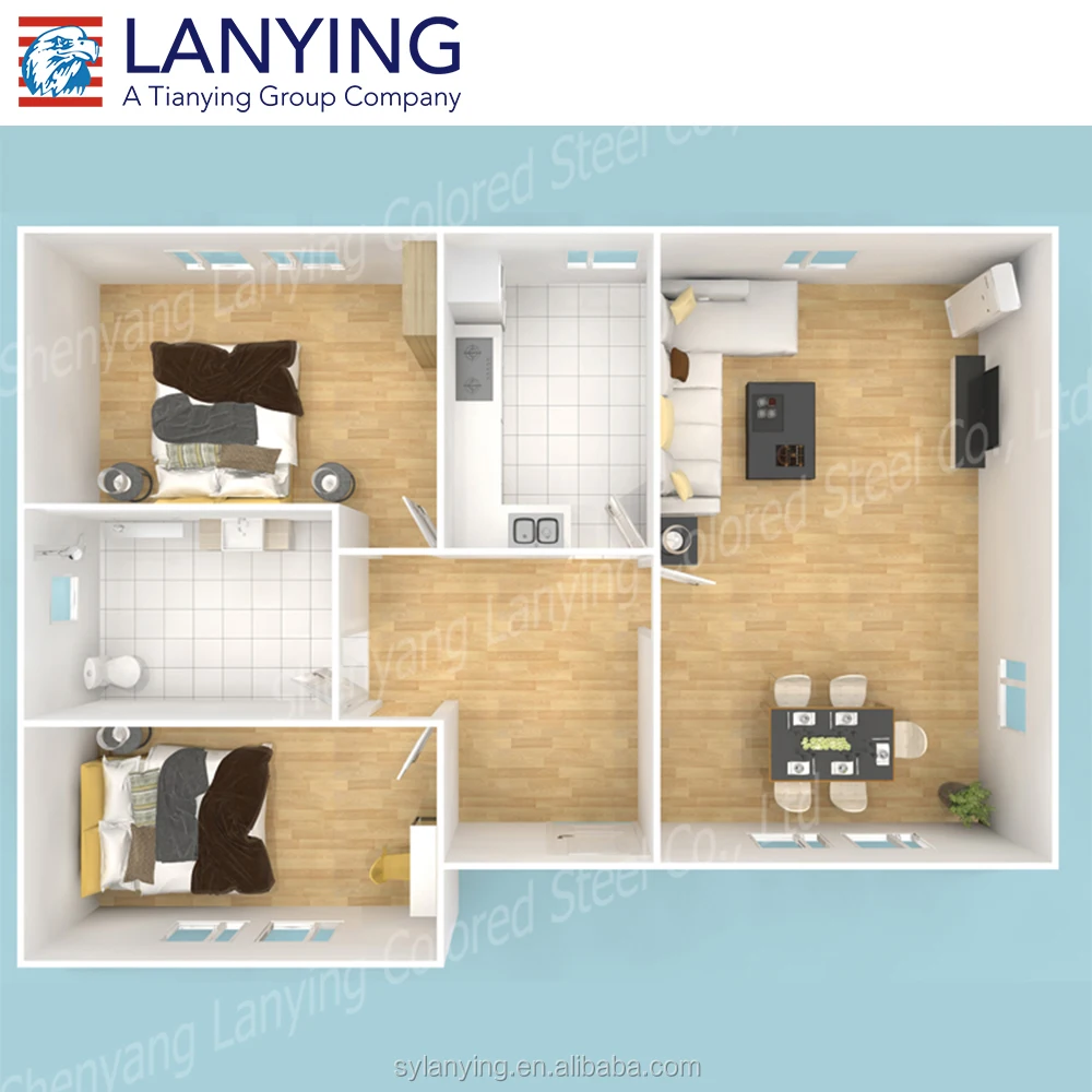 Fast Installation Prefab Houses Prefab Warehouse