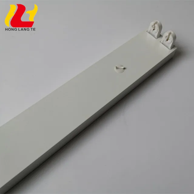 Dustproof t8 t5 plastics lamp holder iron batten housing led Tube 4 foot modern ceiling linear light fixture 2x36W 3000K