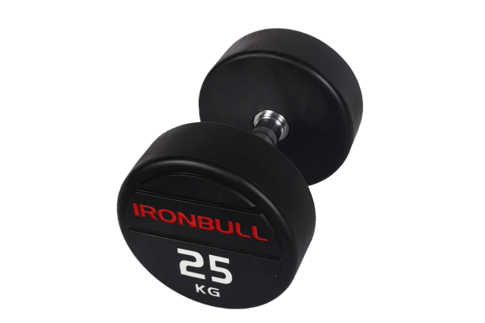 Commercial rubber dumbbell for sale
