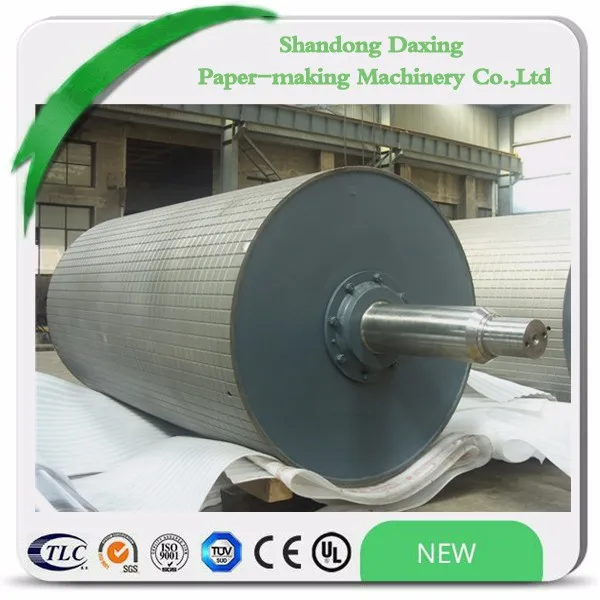 Good quality heavy duty steel roller used in paper making machine for paper mill