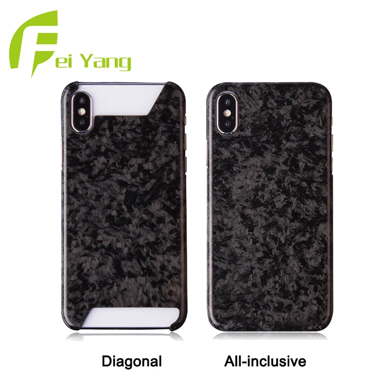 Chinese OEM 100% Carbon fiber OR Aramid fiber Mobile Phone Case For Iphone X
