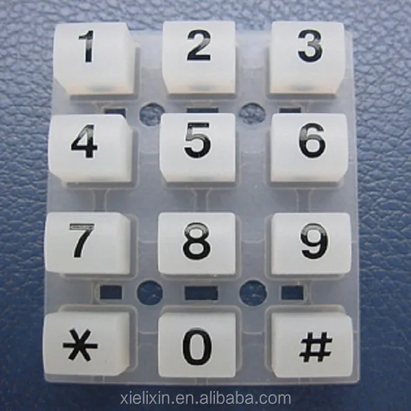 Нажимная кнопка для вспышки и резиновой клавиатуры