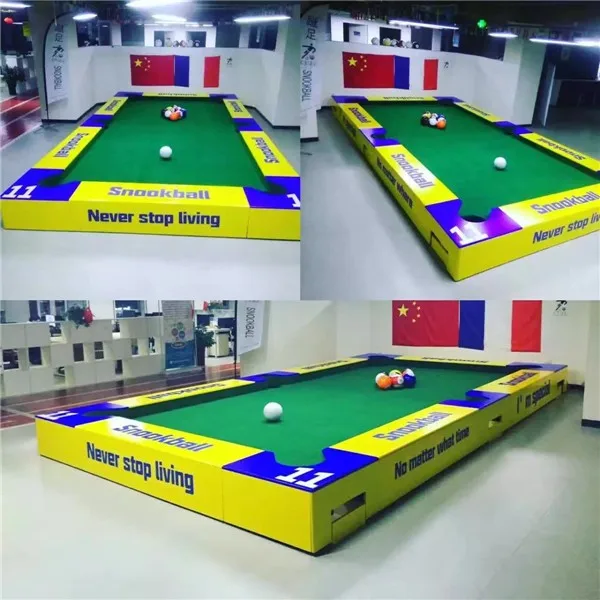 Бильярдные столы, лучшие виды спорта для карнавальных игр, гигантский человеческий Бильярд