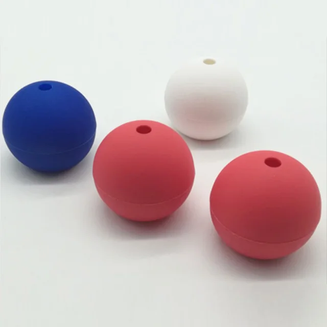 Custom Wholesale Custom Colorful Different Sizes Ice Mold Silicone Ice Ball Maker Mold