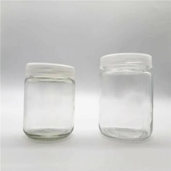 Various Capacity 240ML 350ML 480ML Glass Plant Tissue Culture Equipment Vessel Jar/Bottle Plastic Lid with Vent