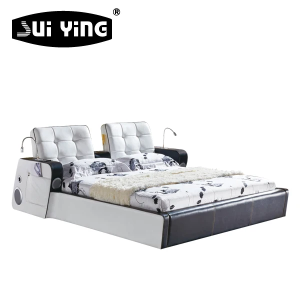 
wholesale high quality nice tv bed modern room furniture C028 