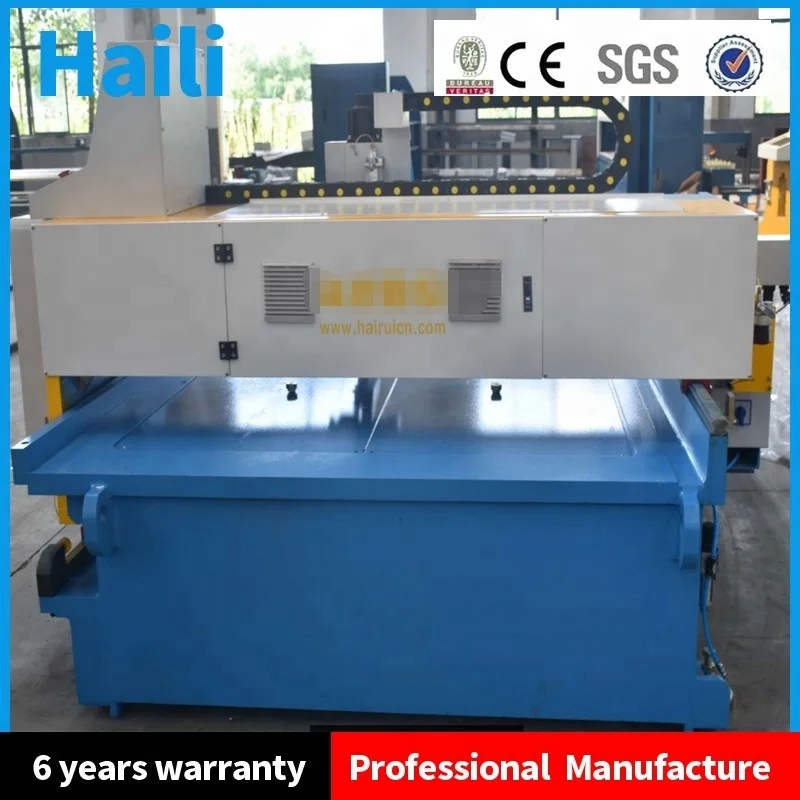 
HLbrand metal sheet Vcutting machine 4 meters length cnc v grooving machine 
