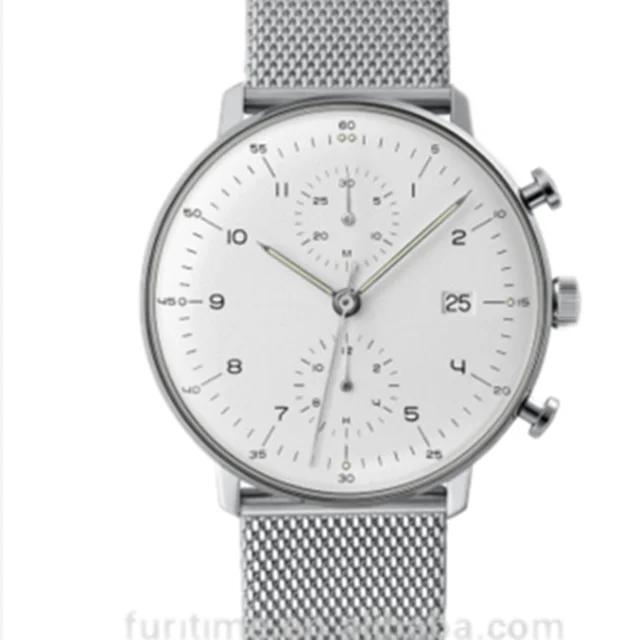 Fashion Luxury Chronograph Automatic Watch Double Dome Sapphire Glass Sport Men Stainless Steel Charm MIYOTA Water Resistant