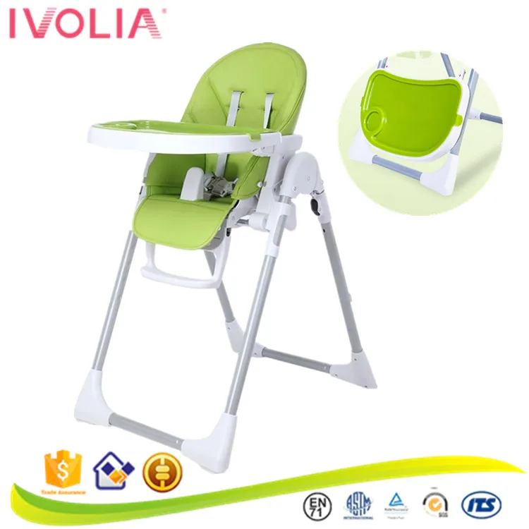 Baby high chair  foldable baby seat baby aluminium frames high chair infant feeding chair
