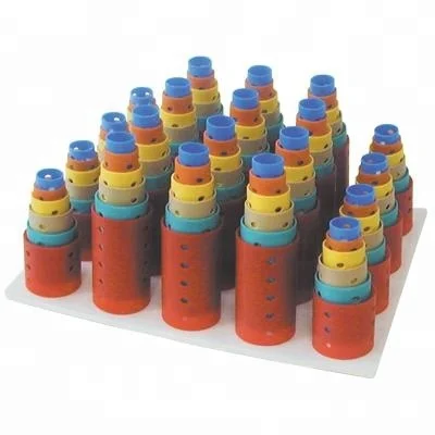 Factory Wholesale Quality Plastic Smooth Hair Roller Set with short medium long curlers