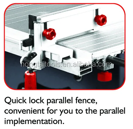 High Speed Mini Sliding Table Saw for Woodworking, Table Saw Machine