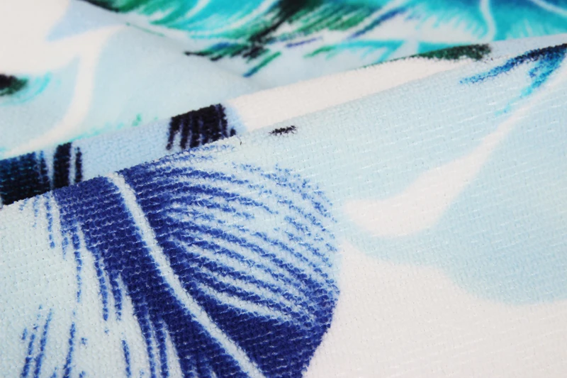 
Wholesale Beach Towel Backpack Printing 2 In 1 Folding Large Custom Summer Tote Beach Towel Bag 